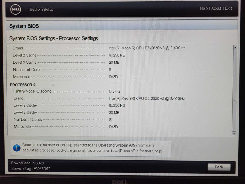 Dell R730xd 2x E5-2630 v3 64GB ECC DDR4 H730P Mini 2x PSU 26x 2.5\\" Caddies $
