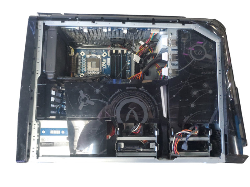 Alienware D01M Tower, 1st Gen Socket 0RV30W, no RAM, no CPU, no HDD (AS-IS) Q|