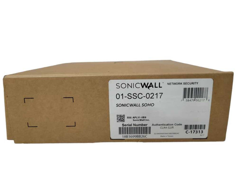 OPEN BOX SonicWall SOHO Wireless Firewall 01-SSC-0217 _