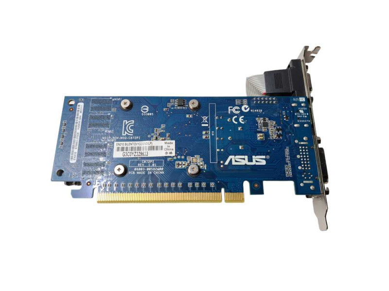 ASUS NVIDIA GeForce 210 (EN210) 1GB DDR3 PCIe Silent Video Card  Q)