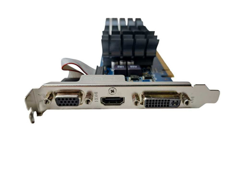 ASUS NVIDIA GeForce 210 (EN210) 1GB DDR3 PCIe Silent Video Card  Q)