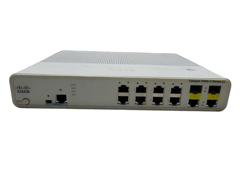CISCO WS-C2960C-8TC-S 8-Port Fast Ethernet Switch Q$