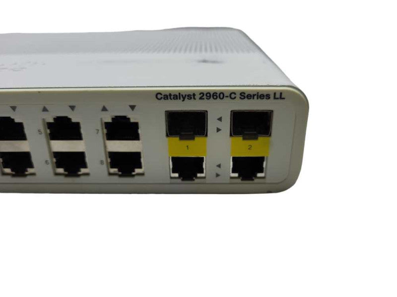 CISCO WS-C2960C-8TC-S 8-Port Fast Ethernet Switch Q$