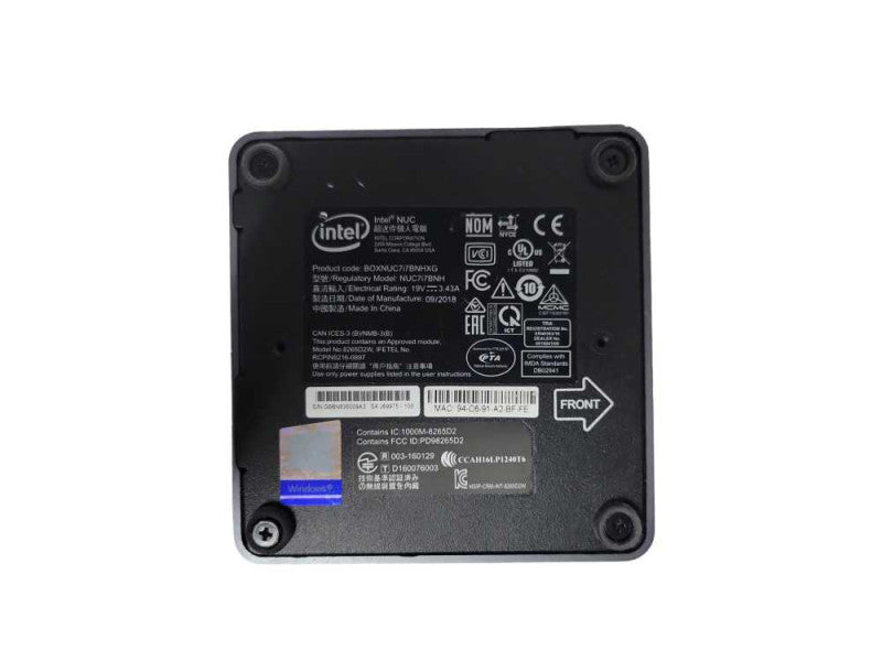 Intel NUC7i7BNH Mini Intel i7-7567U 3.50GHz 4GB DDR4 256GB SSD _
