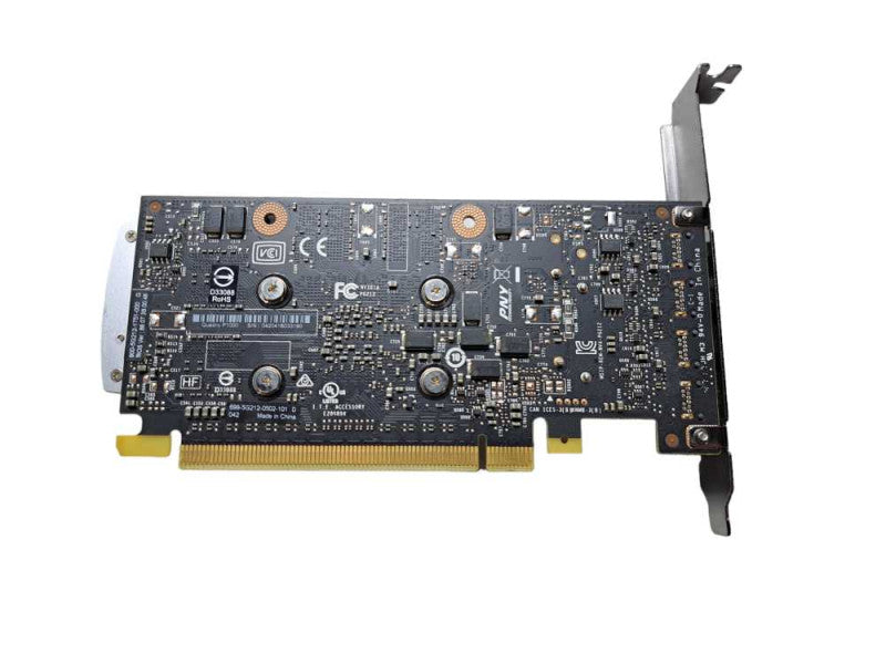PNY NVIDIA Quadro P1000 4GB GDDR5 PCIe 3.0 | 4x MiniDP | High Profile  )
