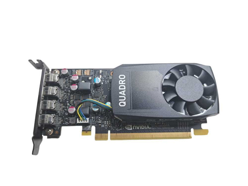 PNY NVIDIA Quadro P620 | 2GB DDR5 PCI-E 3.0 GPU | 4x MiniDP | Low Profile )