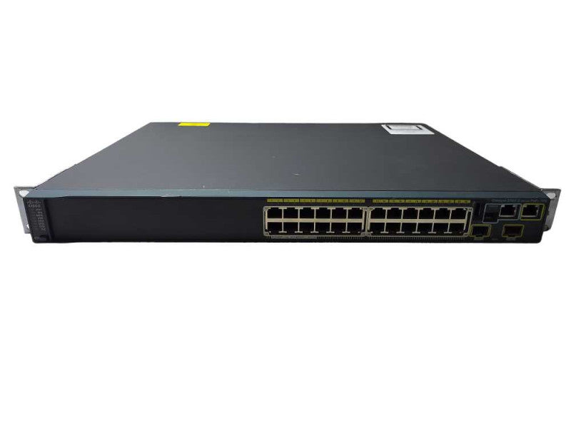 Cisco WS-C2960S-24PD-L 24 Port Gigabit PoE+ 370W Ethernet 2x 10G SFP+ Switch $