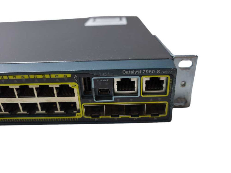 Cisco WS-C2960S-24TS-L 24-Port Gigabit Managed Switch $