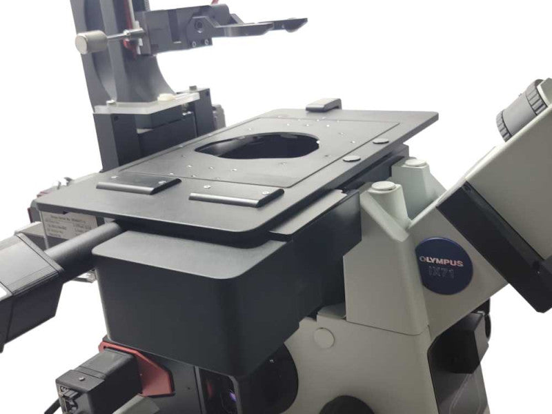 Olympus IX-71 Inverted Fluorescence Microscope, READ _