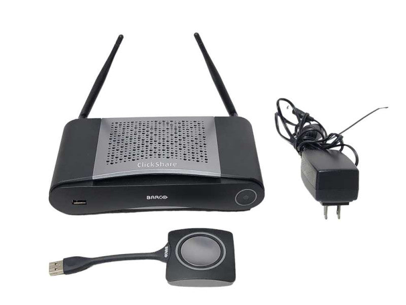 Barco ClickShare CSE-200 Wireless System w/ 1x Button, 2x Antenna, Power Adap Q_