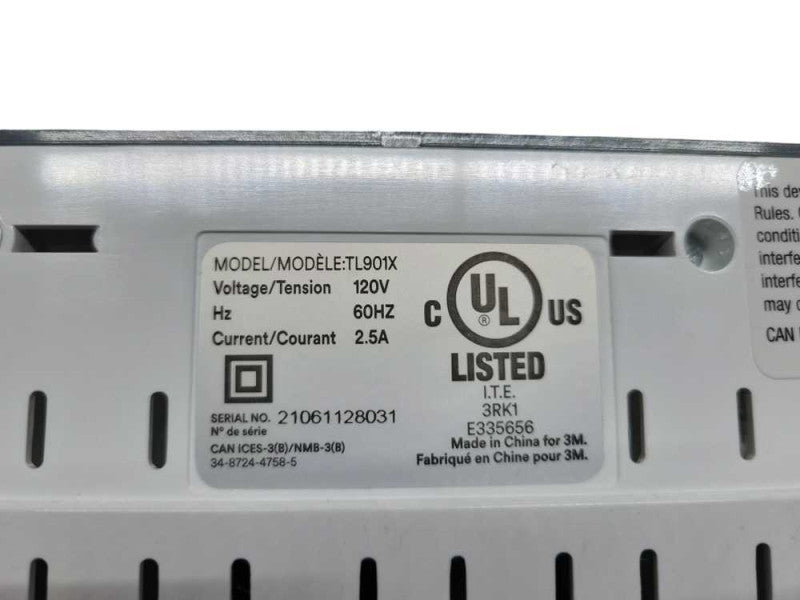 Scotch TL901X Thermal Laminator 9\\" 5MIL MAX 2 Roller System Professional %