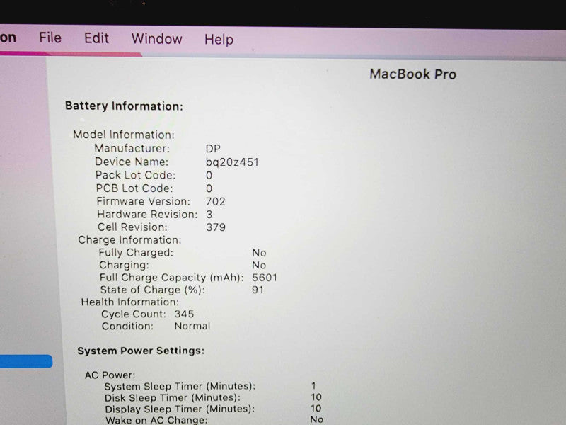 Apple Macbook Pro Retina 2015 13\\" Core i5-5287U @ 2.9GHz 8GB DDR3 500GB SSD [Read] (