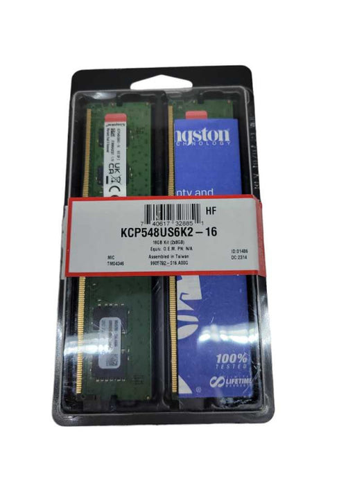 Kingston 16GB DDR5 4800MT/s Module (Kit of 2) %
