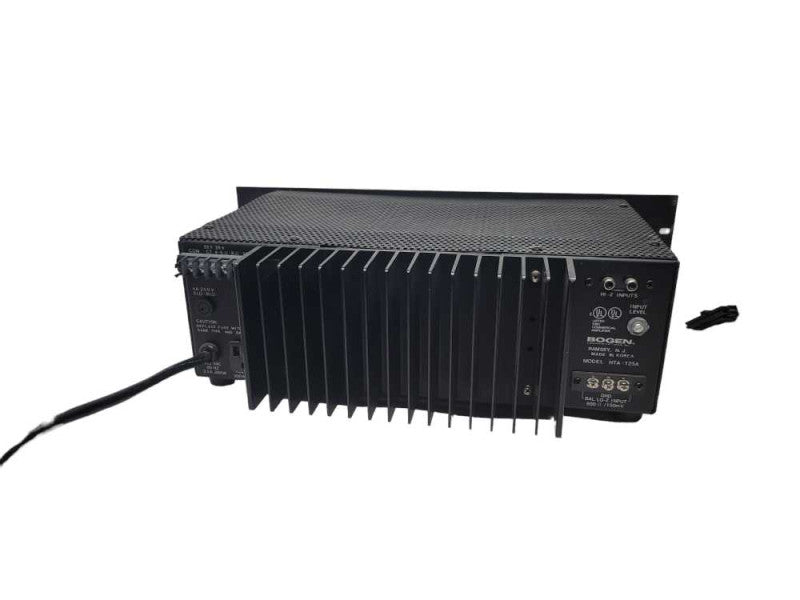 Vintage Bogen Commercial Power MOS FET Amplifier Black MODEL HTA-125A %