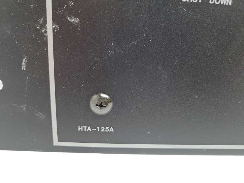 Vintage Bogen Commercial Power MOS FET Amplifier Black MODEL HTA-125A %