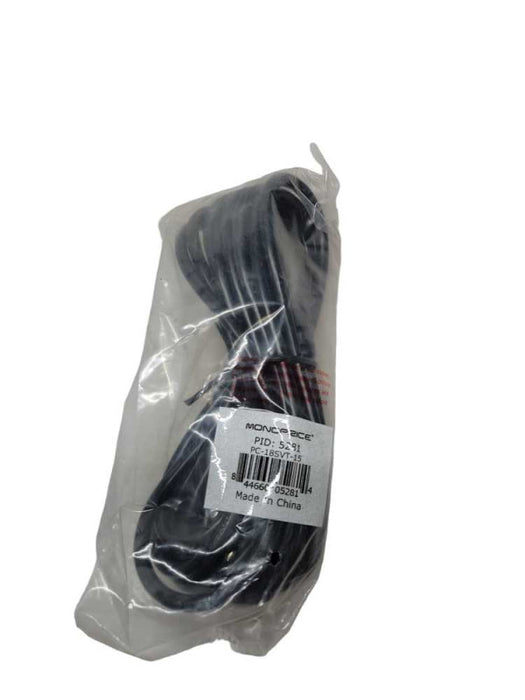 15ft 18AWG Power Cord Cable w/3 Conductor (NEW) Q%