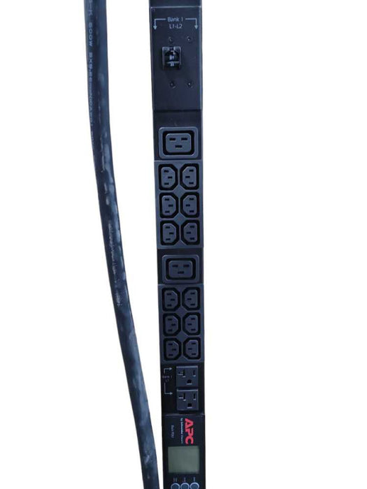 APC AP8865 Metered 3 PH 30A 208V 36x C13 6x C19 2x 5-20 ZeroU Rack P _