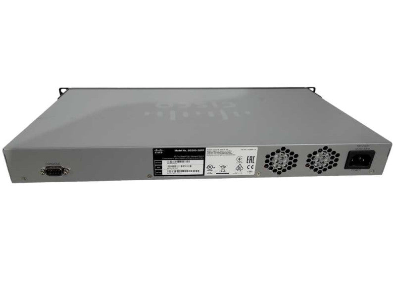 Cisco SG300-28PP 24-Port Gigabit PoE+ Managed Network Switch !
