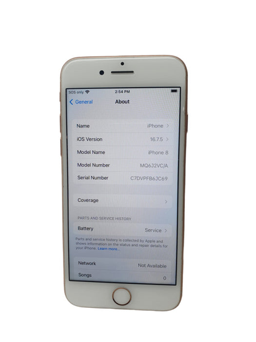 Apple iPhone 8 64GB Rose Gold UNLOCKED  -