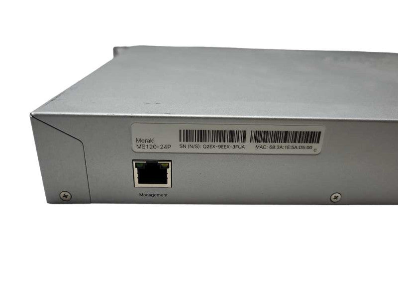 Cisco Meraki MS120-24P PoE Switch *CLAIMED* READ $