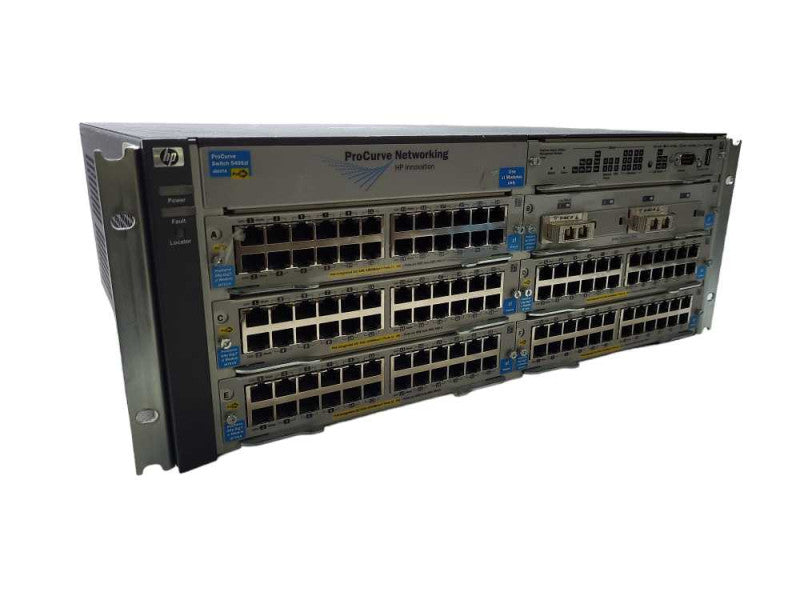 HP ProCurve 5406ZL Switch J8697A w/ 5x J8702A, 1x J8707A $