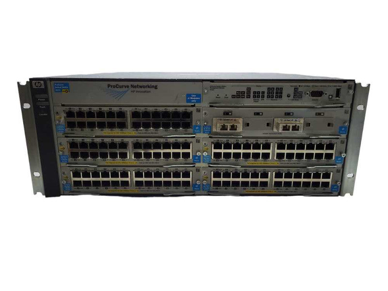 HP ProCurve 5406ZL Switch J8697A w/ 5x J8702A, 1x J8707A $