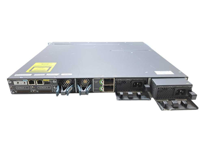 Cisco WS-C3750X-48P-S | 48 Port Gigabit PoE+ Ethernet Switch | 1100W PSU Q)