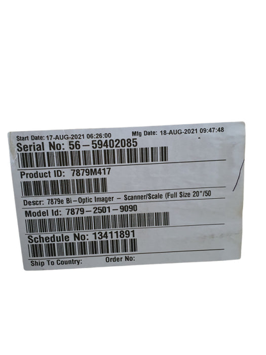 New NCR 7879-2501-9090 RealScan 7879 Bi-Optic Scanner / Scale Plz READ  -