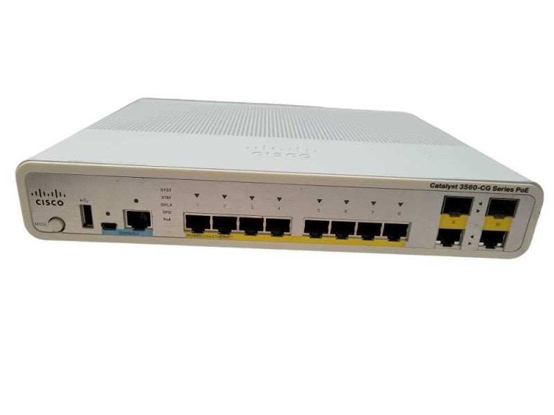Cisco WS-C3560CG-8PC-S 8 Port Gigabit Managed Switch  POE !