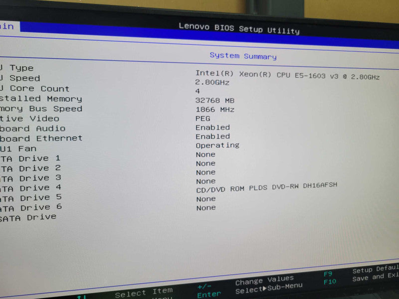 Lenovo ThinkStation P500 - Xeon E5-1603 V3 | 32GB RAM | NO HDD | Quadro K420  %