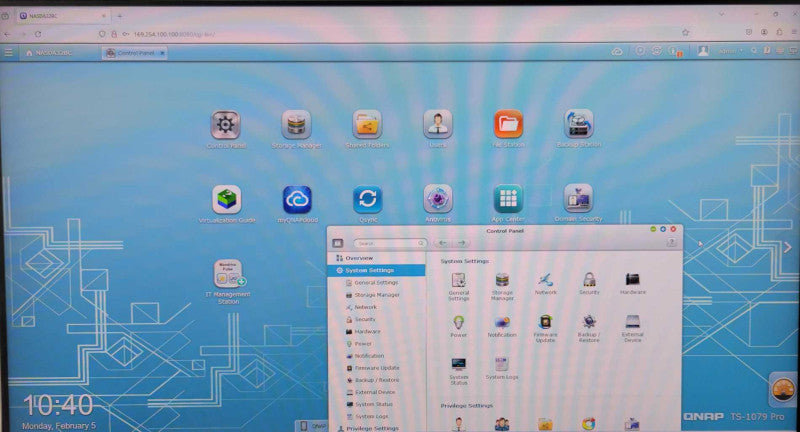 QNAP TS-1079 Pro 10 Bay Turbo NAS Server, 4x 3TB HDD, Factory reset, READ _