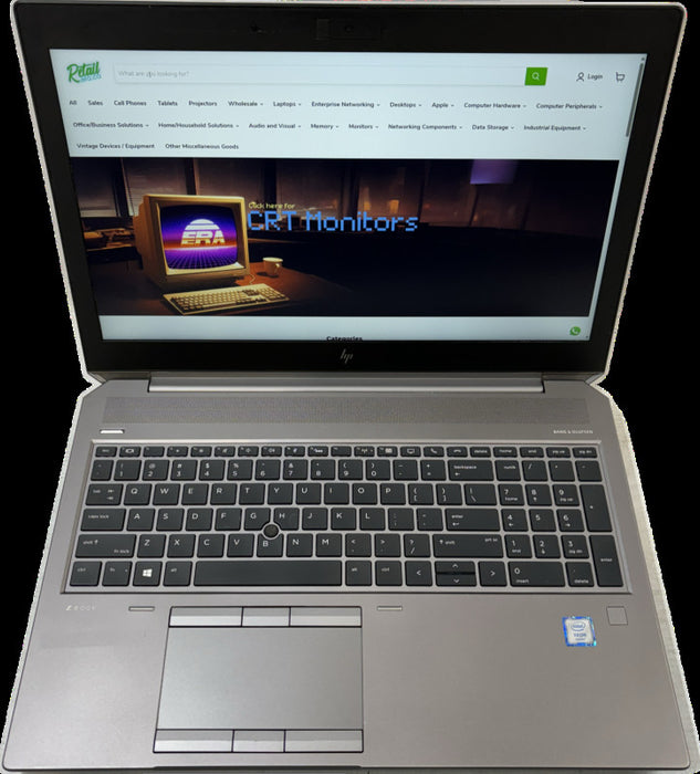 HP ZBook 15 G5 XEON E-2176M@2.7GHz QUADRO P2000 4GB GPU 32GB 512SSD READ!