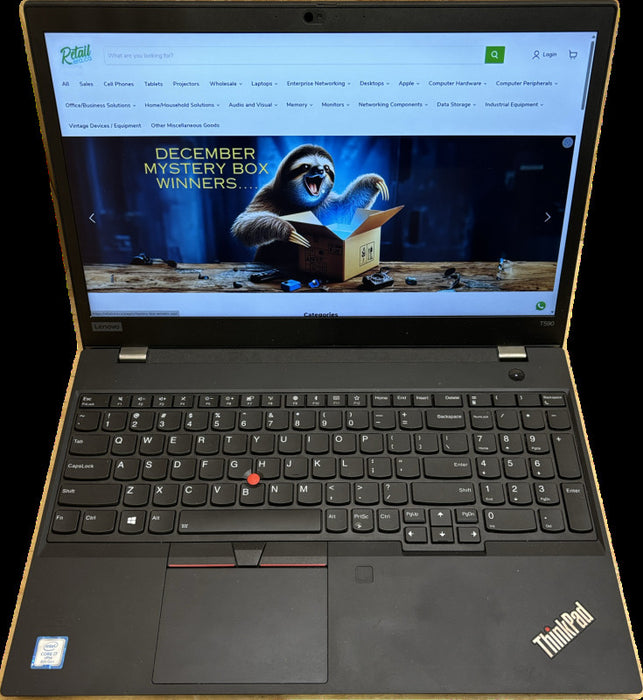 Lenovo ThinkPad T590 Touch Screen Intel Core i7-8665U@1.9 16GB RAM 512GB SSD