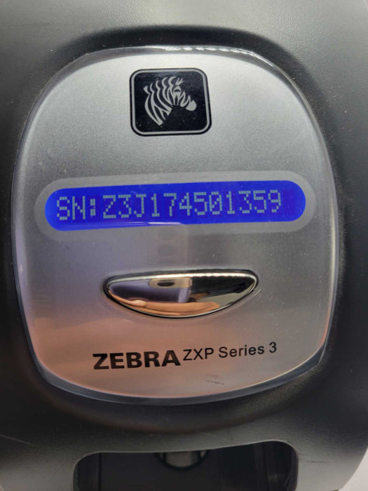 Zebra ZXP Series 3 card printer READ _