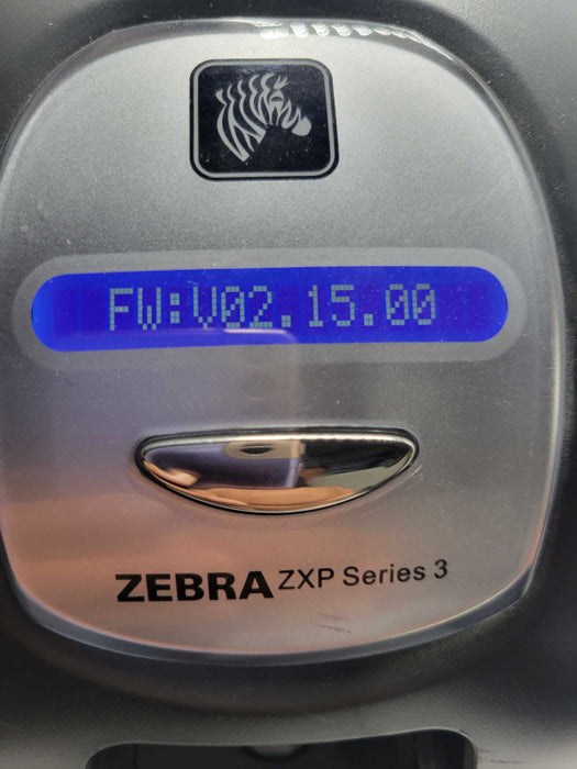 Zebra ZXP Series 3 card printer READ _