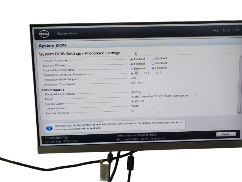 DELL PowerEdge R720 E5-2543 0 @3.30GHz 192GB RAM H710 mini RAID  -