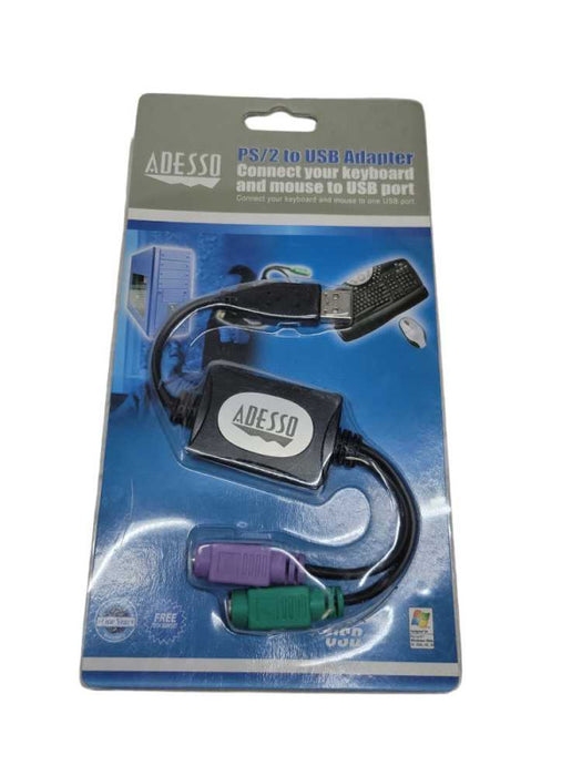 ADESSO PS/2 to USB Adapter %