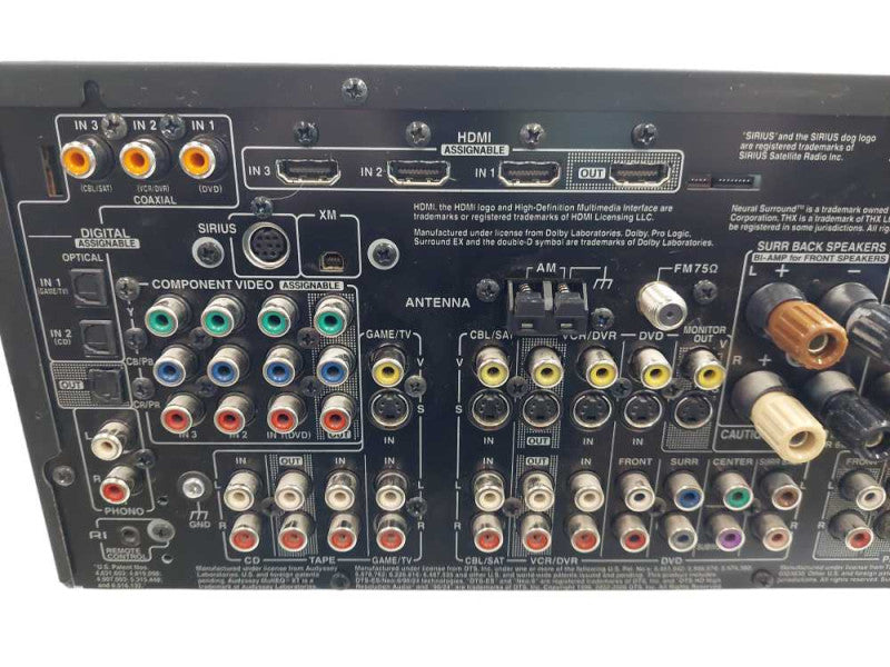 Onkyo AV Receiver Model: TX-SR705 â