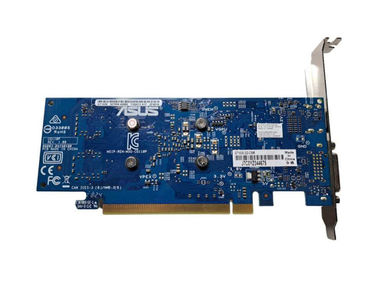 Asus GeForce GT 1030 2GB GDDR5 Graphics Card | HDMI DVI | GT1030-2G-CSM )