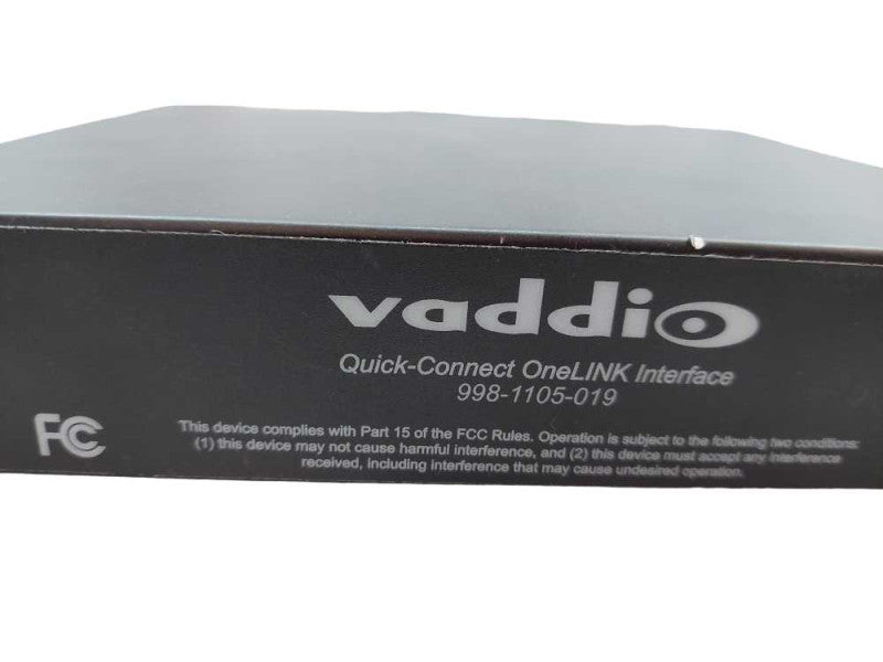 Vaddio Quick Connect One Link Interface  PN: 998-1105-019 =