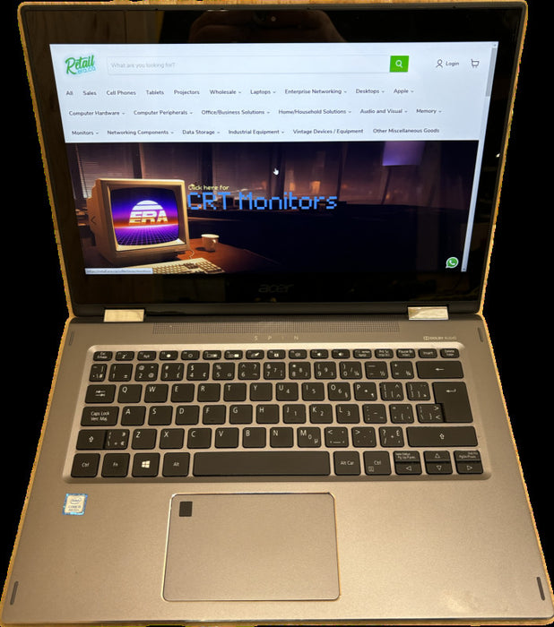 Acer Spin SP513-52N Touch Screen Intel Core i5-8250U@1.6GHz 8GB RAM 256GB SSD