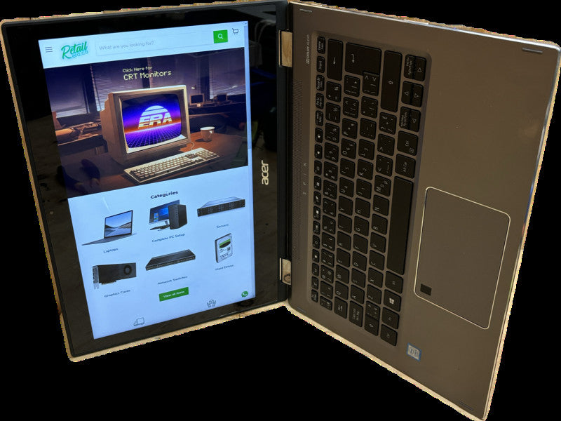 Acer Spin SP513-52N Touch Screen Intel Core i5-8250U@1.6GHz 8GB RAM 256GB SSD