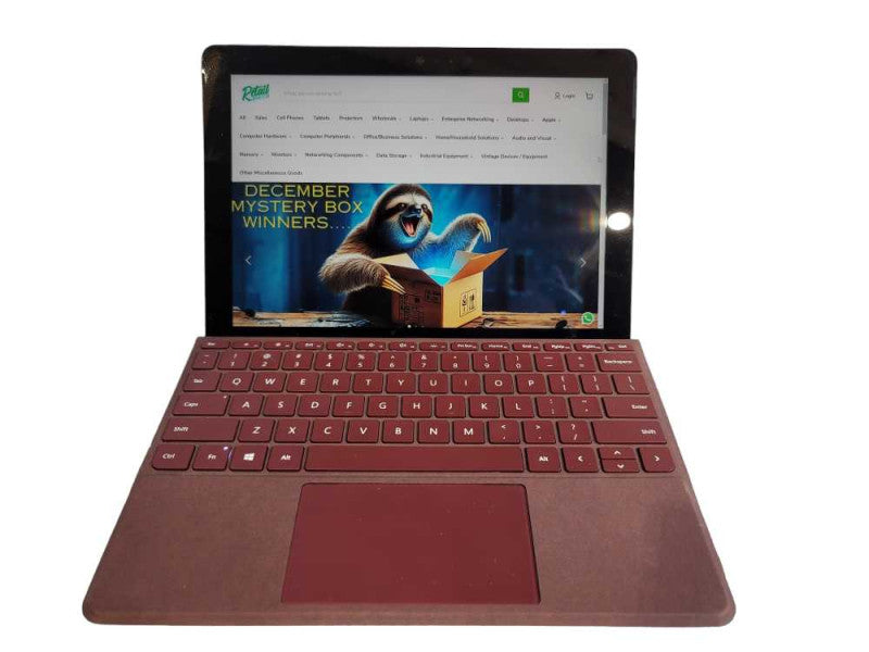 Microsoft Surface Go| Pentium 4415Y| 8GB DDR3| 128GB SSD | RED Î²