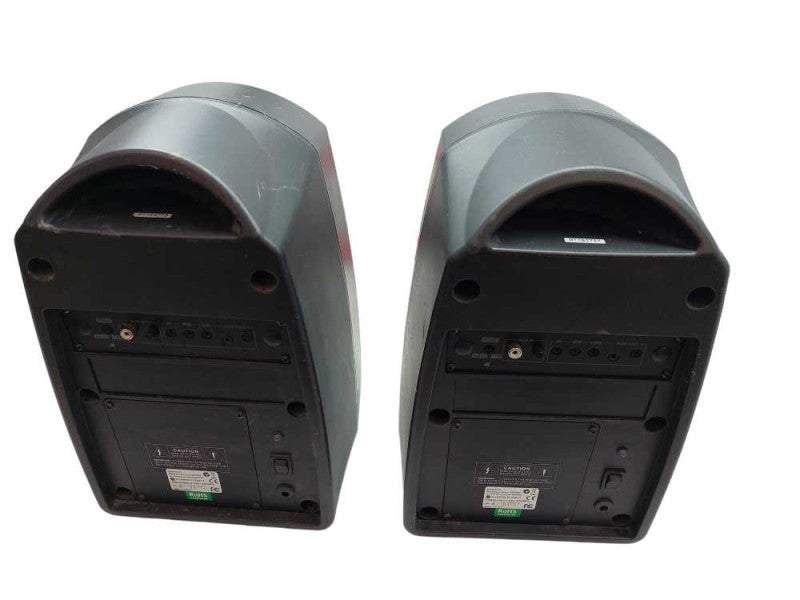 Pair of Simeon 500WU Portable UHF FM Soundfeild System Speakers  =