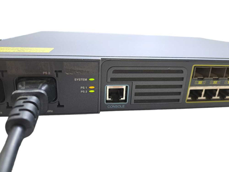 Cisco ME-3400G-12CS-A 12 Port Ethernet Access Switch *READ* )