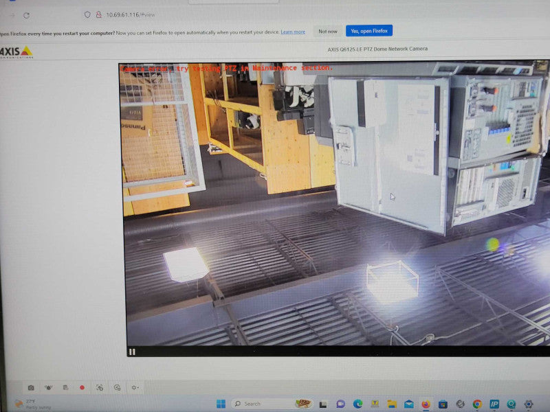 Axis Q6125-LE 1080p Outdoor PTZ Network Camera, READ _