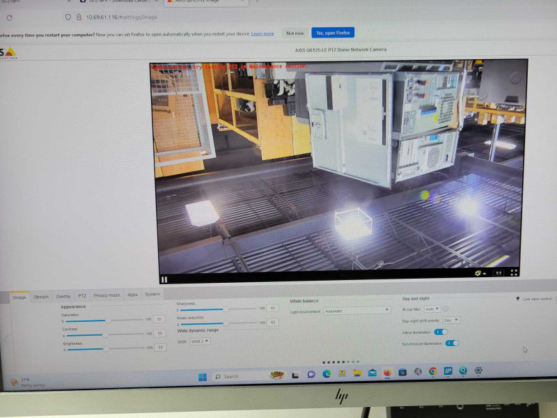 Axis Q6125-LE 1080p Outdoor PTZ Network Camera, READ _