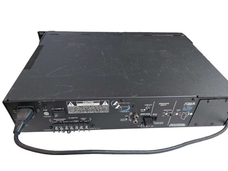 Architechural Acoustics Industrial by Peavey Power AmplifierModel: IPA 752 =