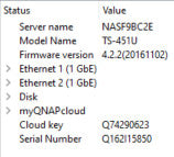 QNAP NAS Storage TS-451U 4x 3.5\\" Bays NAS Server - No HDD/Tray, READ !