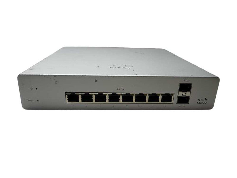 Cisco Meraki MS220-8P-HW 8 Port Desktop Ethernet Switch, Unclaimed $